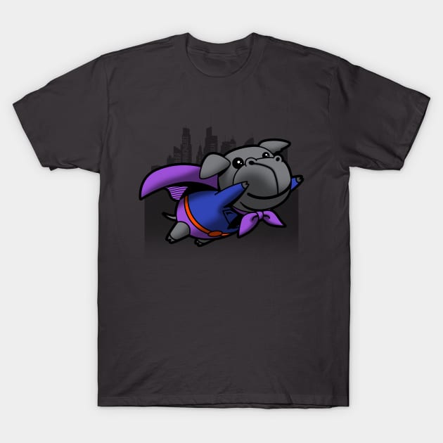 Cute Kawaii Superhero Pig T-Shirt by BoggsNicolas